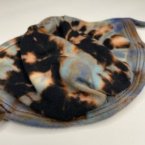 Blue Cotton Face Mask